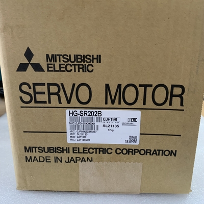 Mitsubishi HG-SR202B AC Servo Motor 3 PHASE 2KW 150V 2000RPM 0-167HZ MEDIUM CAPACITY 9.6A NEW AND ORIGINAL GOOD PRICE