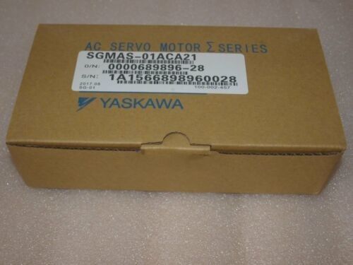 Yaskawa SGMP-02U312 AC SERVO MOTOR 0.85KW 1500RPM 200V 7.6A NEW