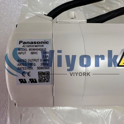 Panasonic MSMA042A1E AC SERVO MOTOR MSMA SERIES LOW INERTIA 400W 200V NEW