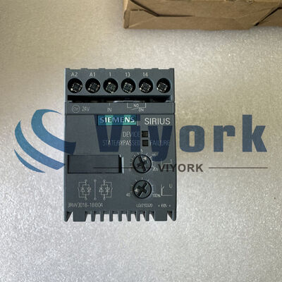 Siemens 3RW3018-1BB04 SOFT STARTER 24V AC/DC 200-480VAC 17.6AMP 7.5KW/400V NEW