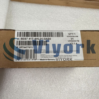 Siemens 6ES7417-4HL01-0AB0 PLC MODULE SIMATIC S7-300 CONNECTION INTERFACE NEW